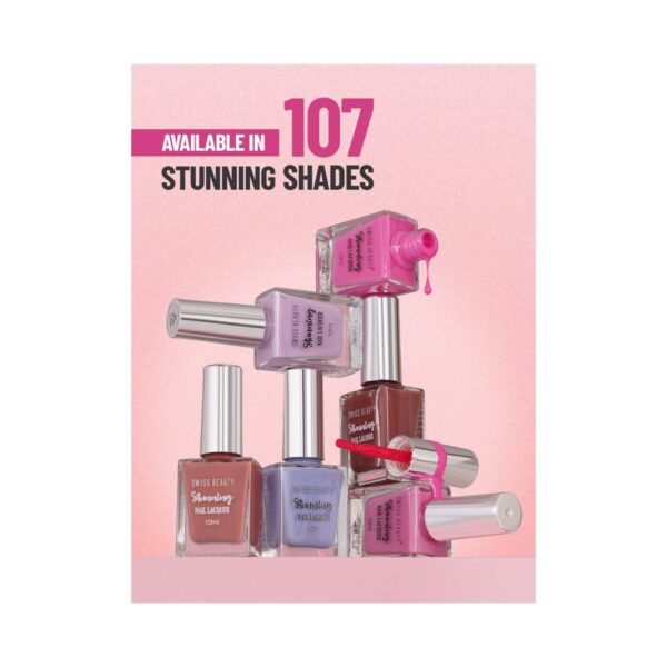 Swiss Beauty Stunning Nail Lacquer - Woody (10 ml) - Swiss Beauty