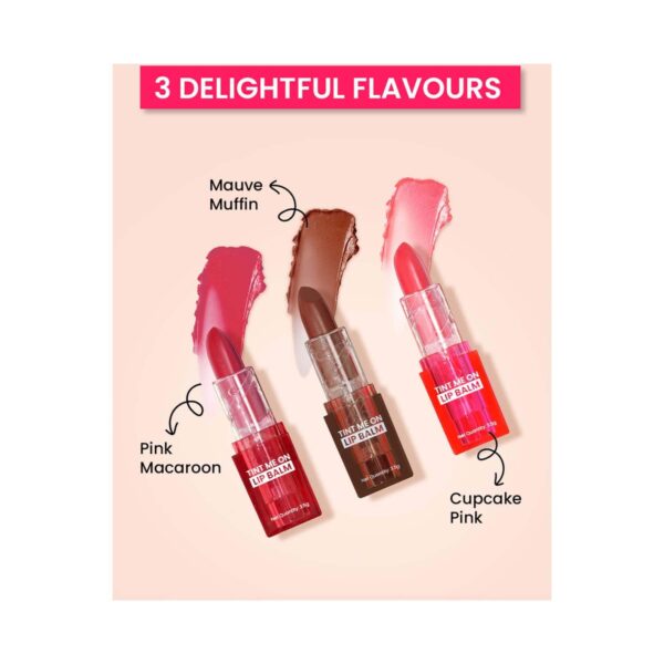 Swiss Beauty Tint Me On Lip Balm - Cupcake Pink (3.5 g) - Swiss Beauty