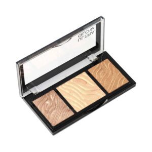 Swiss Beauty Ultra Glow Highlight & Bronzer Face Palette - Shade 2 (12g) - Swiss Beauty
