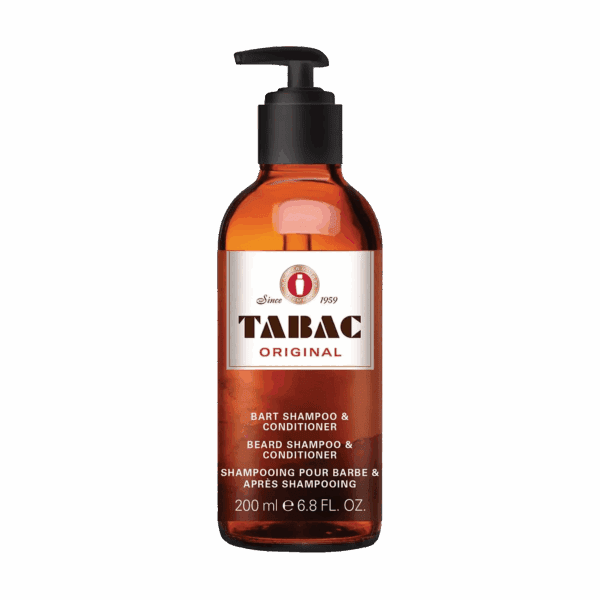 Tabac Beard Shampoo & Conditioner (200 ml) & Original Beard Oil (50 ml) Tabac Beard Wax (40 g) Combo - Tabac
