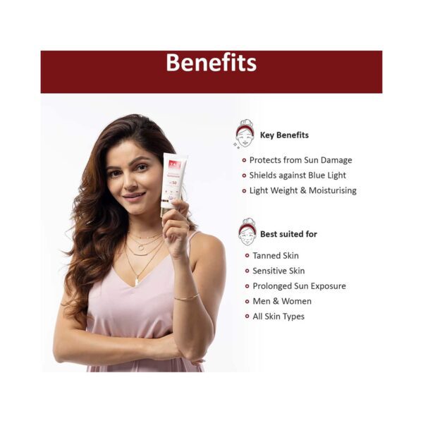 TAC - The Ayurveda Co. Kumkumadi Sunscreen SPF 50 (50g) - TAC - The Ayurveda Co.