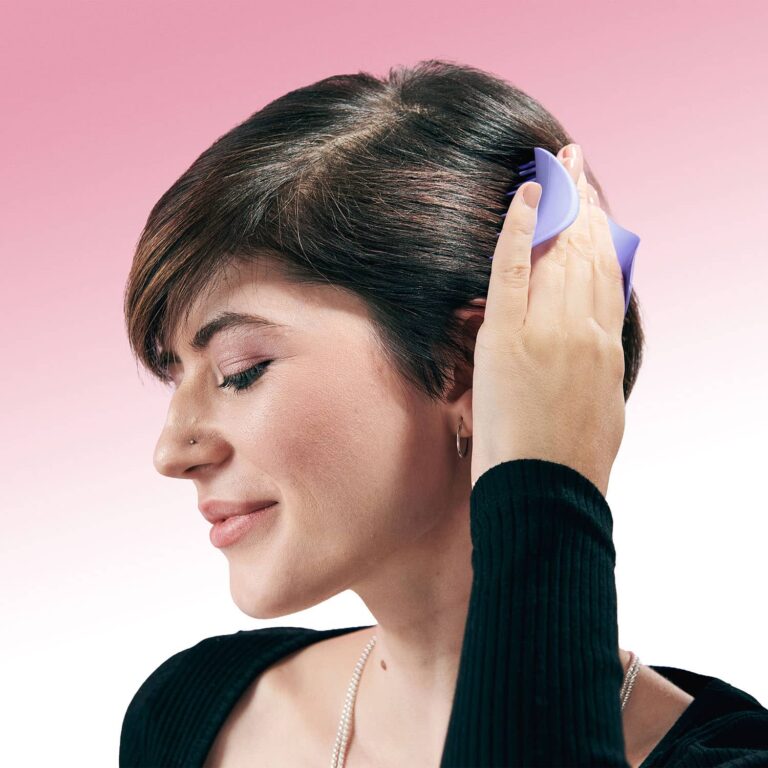 Tangle Teezer Scalp Exfoliator & Massager - Black - Tangle Teezer