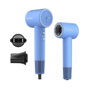 Tash Hair Airflow Fast Drying Hair Dryer With Advanced Ionic Technology (Sky) - Tash Hair