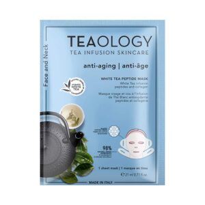 Teaology White Tea Peptide Anti-Aging Sheet Mask (21ml) - Teaology