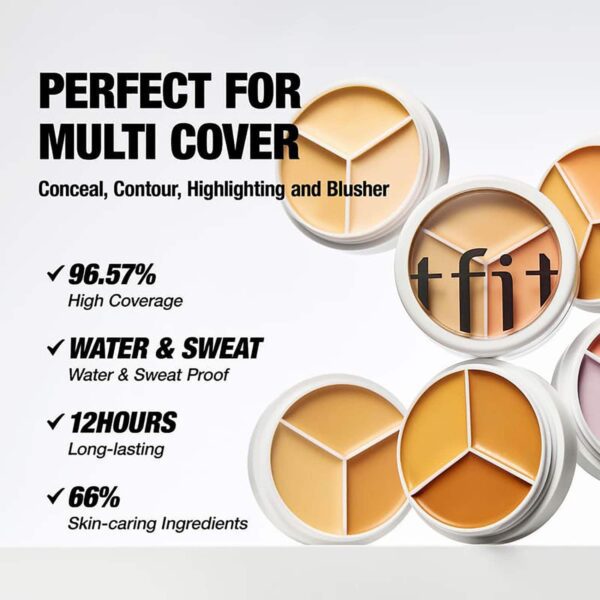 TFIT Cover Up Pro Concealer - 01 Neutral (15 g) - TFIT