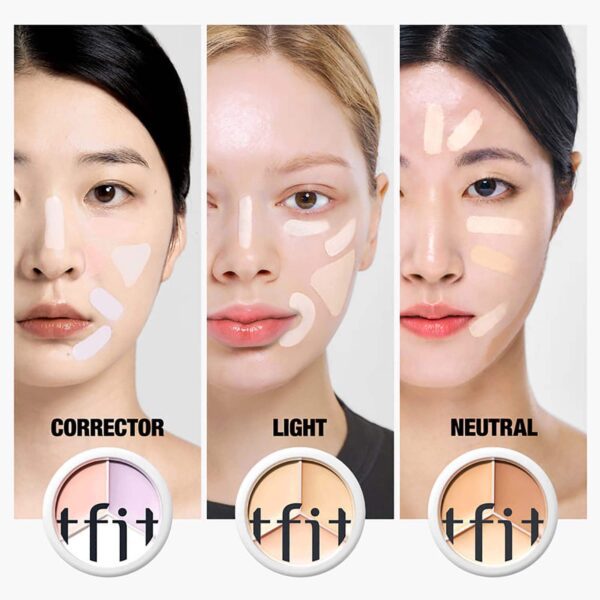 TFIT Cover Up Pro Concealer - 01 Neutral (15 g) - TFIT