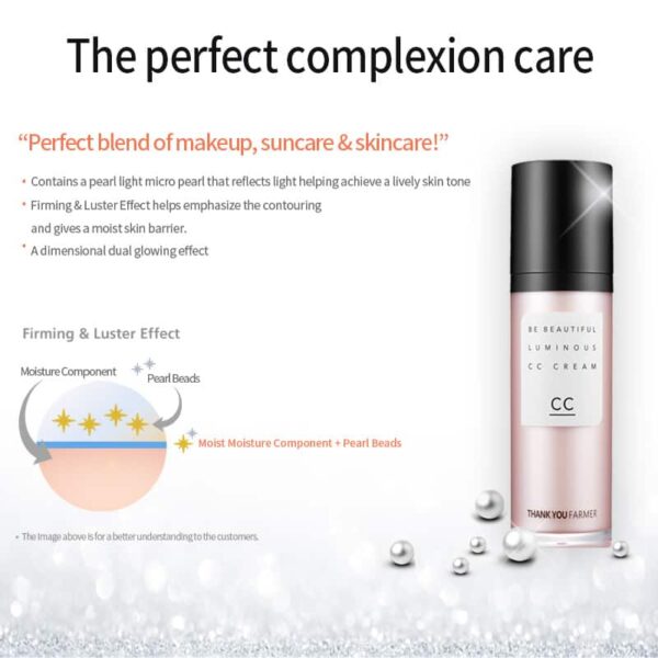Thank You Farmer Be Beautiful Luminous CC Cream SPF 30 PA++ - Beige (40ml) - Thank You Farmer