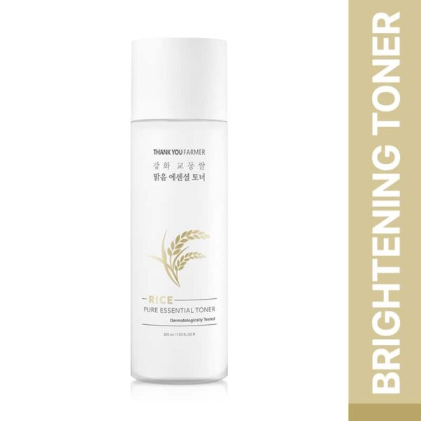 Thank You Farmer Rice Pure Essential Toner (200ml) - Thank You Farmer