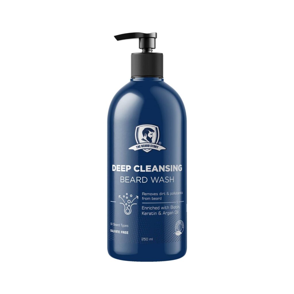 The Beard Story Deep Cleansing Beard Wash (250ml) - The Beard Story