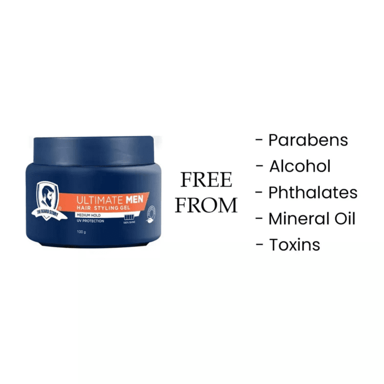 The Beard Story Hair Styling Gel for Medium Hold (100gm) - The Beard Story