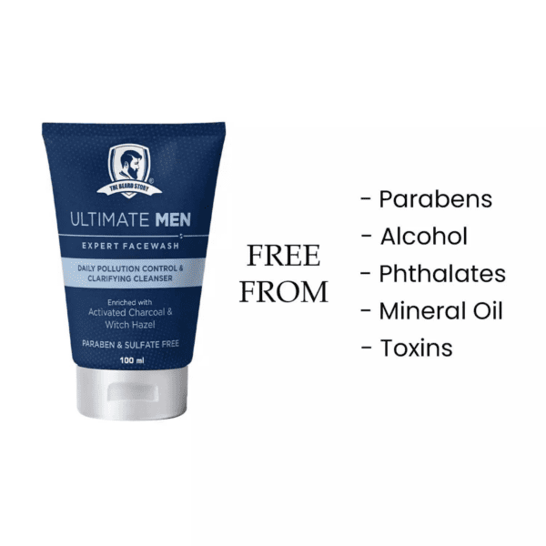 The Beard Story Ultimate Men Expert Face Wash (100gm) - The Beard Story