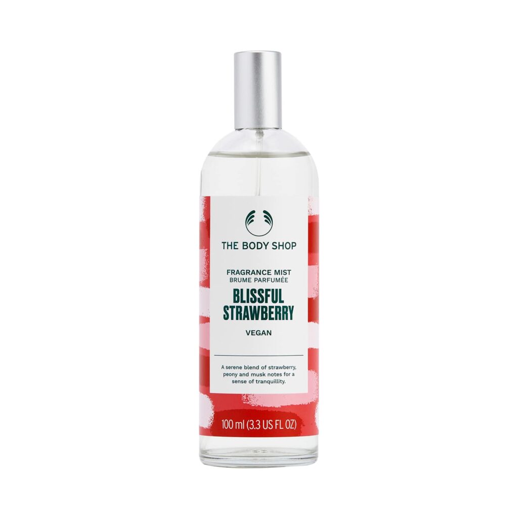 The Body Shop Blissful Strawberry Fragrance Mist For Women (100ml) - The Body Shop