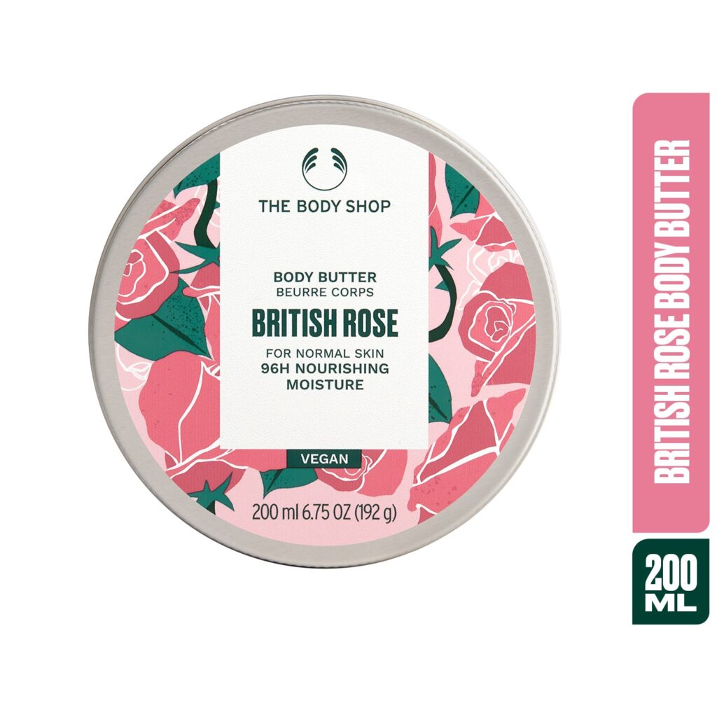 The Body Shop British Rose Body Butter (200ml) - The Body Shop
