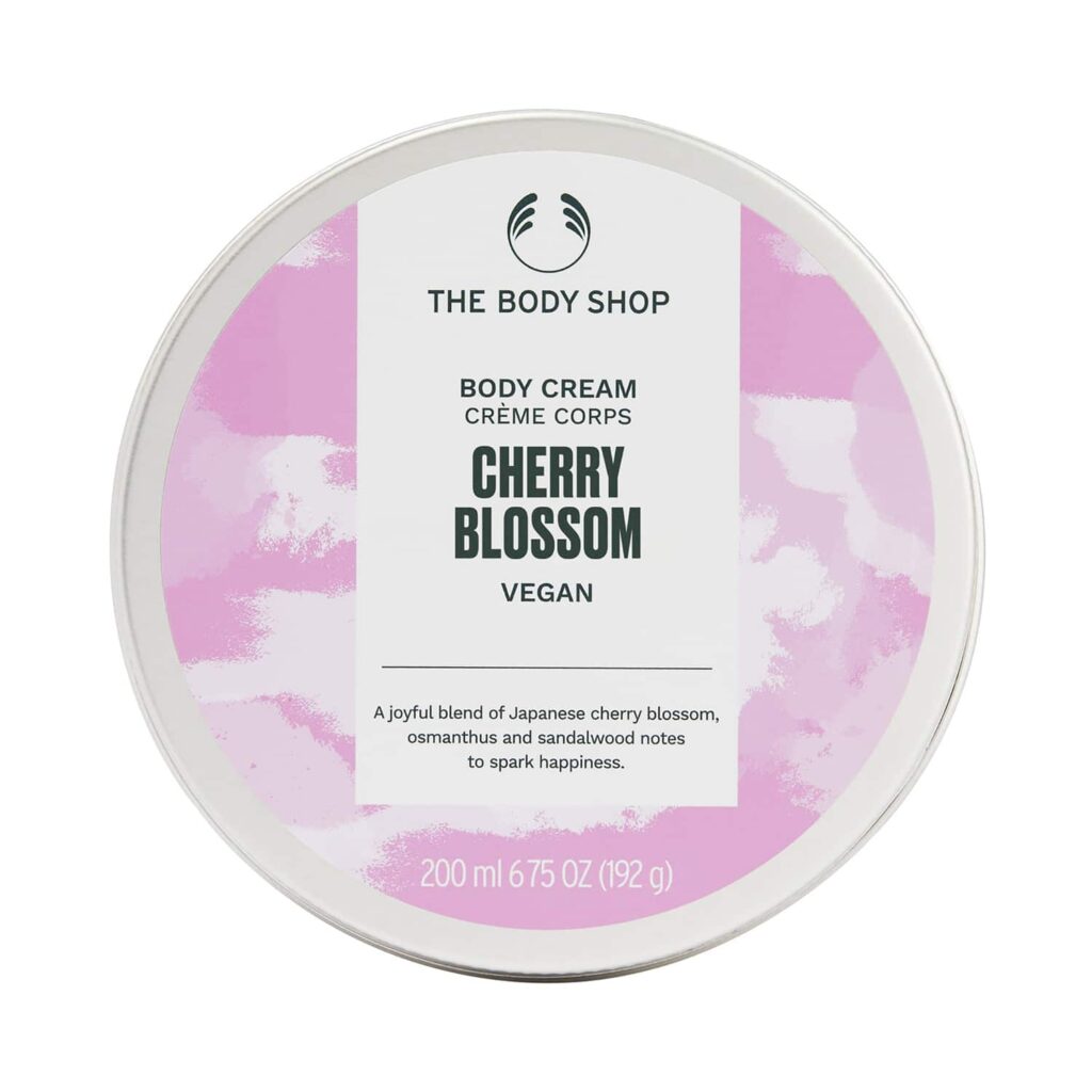 The Body Shop Glowing Cherry Blossom Body Moisturizer Cream (200 ml) - The Body Shop
