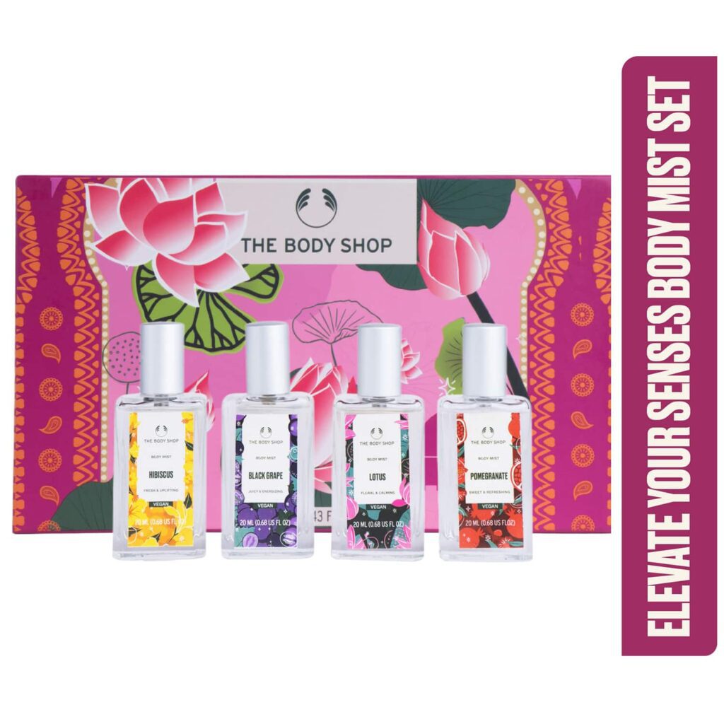 The Body Shop India Edit Body Mist Gift Set (4 Pcs) - The Body Shop