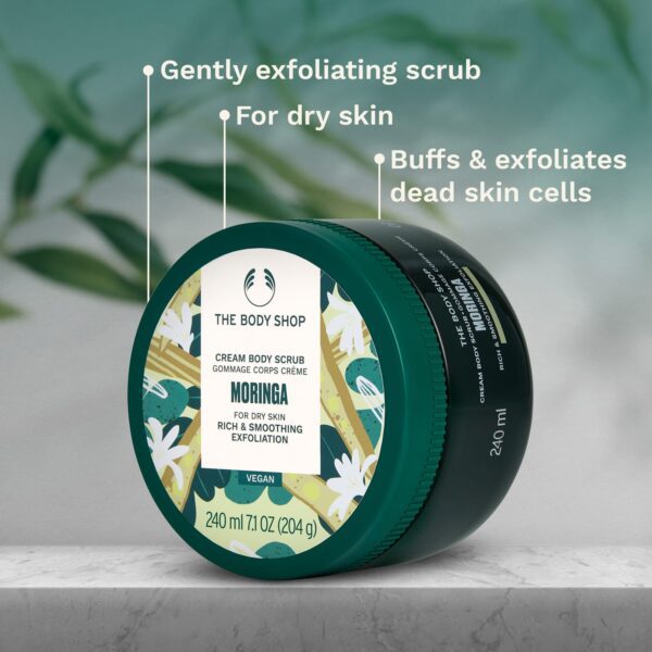 The Body Shop Moringa Body Scrub (240 ml) - The Body Shop