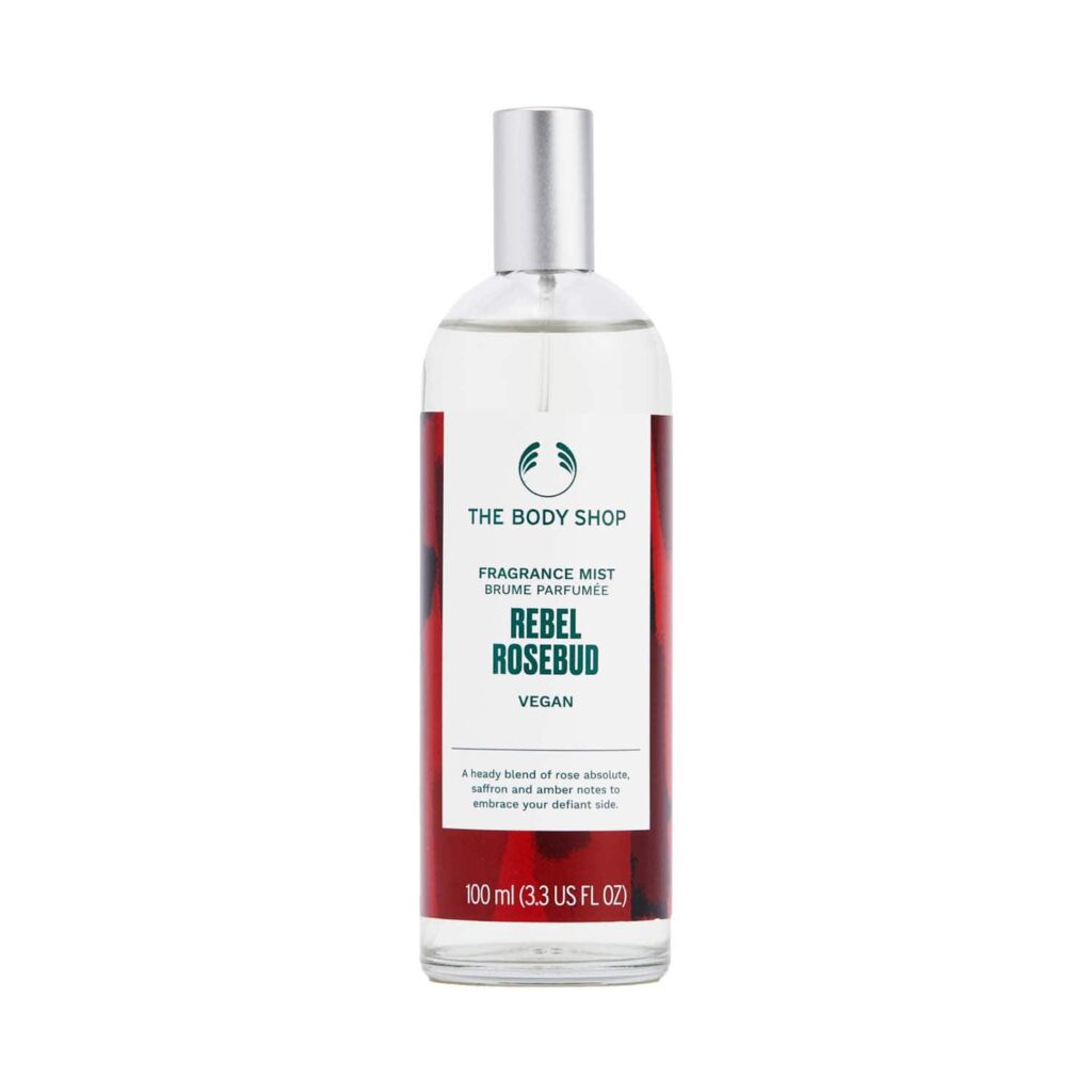 The Body Shop Rebel Rosebud Fragrance Mist (100ml) - The Body Shop