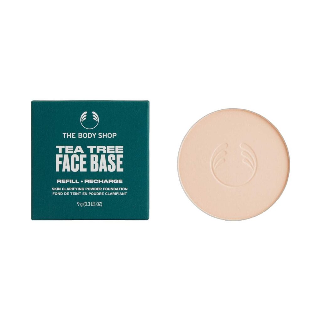 The Body Shop Tea Tree Face Base Compact - Fair 1C (9 g) - The Body Shop
