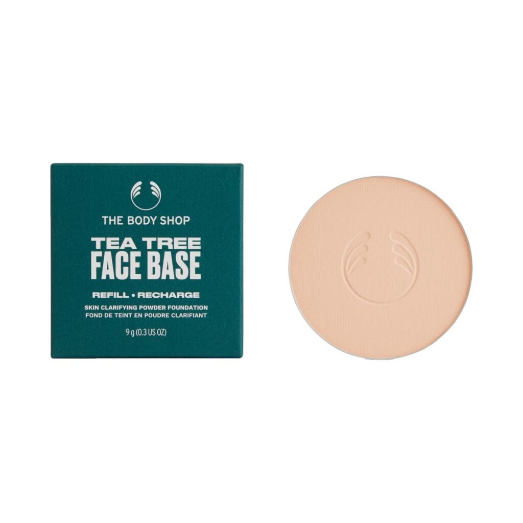 The Body Shop Tea Tree Face Base Compact - Medium 2N (9 g) - The Body Shop