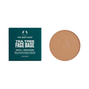 The Body Shop Tea Tree Face Base Compact - Tan 2W (9 g) - The Body Shop