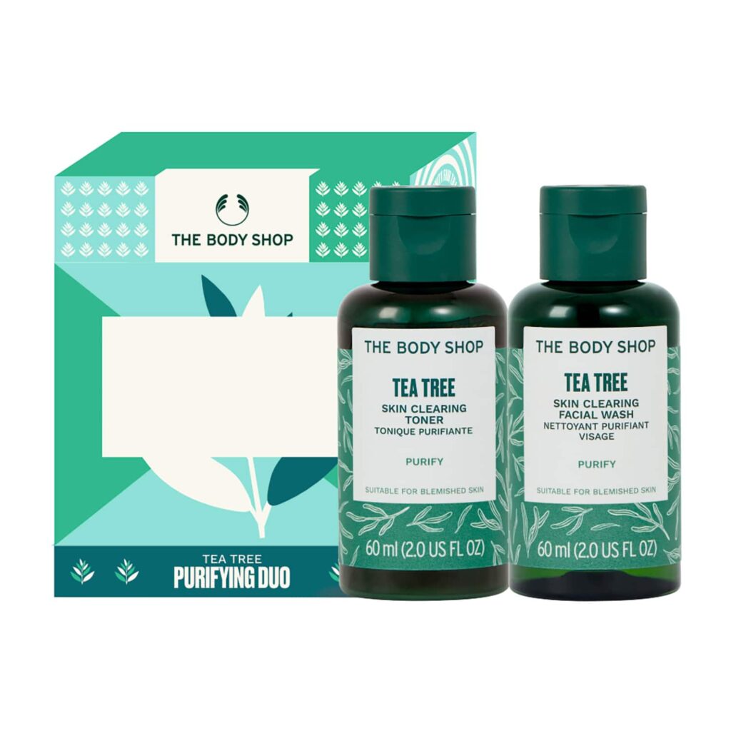 The Body Shop Tea Tree Face Wash & Toner Set (2 pcs) - The Body Shop