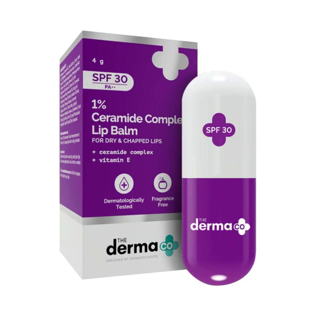 The Derma Co. 1% Ceramide Complex Lip Balm (4 g) - The Derma Co