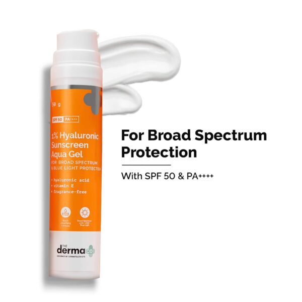 The Derma Co 1% Hyaluronic Sunscreen and 2% Salicylic Serum Combo - The Derma Co