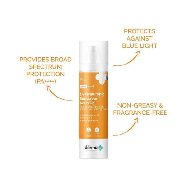 The Derma Co 1% Hyaluronic Sunscreen and 2% Salicylic Serum Combo - The Derma Co