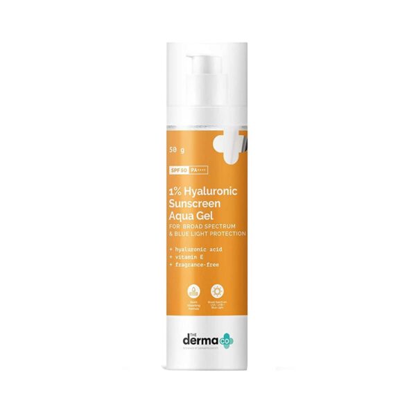 The Derma Co 1% Hyaluronic Sunscreen and 2% Salicylic Serum Combo - The Derma Co
