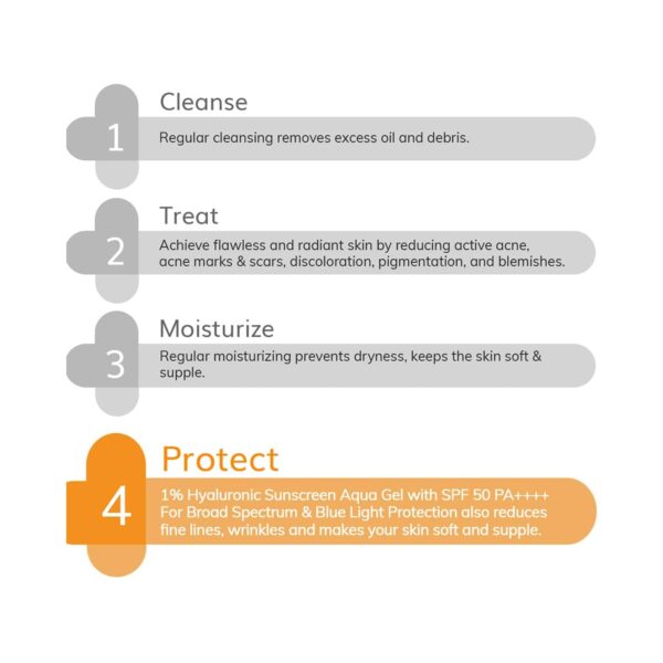 The Derma Co 1% Hyaluronic Sunscreen and 2% Salicylic Serum Combo - The Derma Co