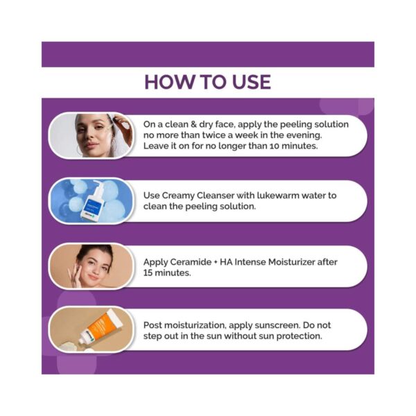 The Derma Co 15% Aha + 1% Bha Beginner Face Peeling Solution (30ml) - The Derma Co