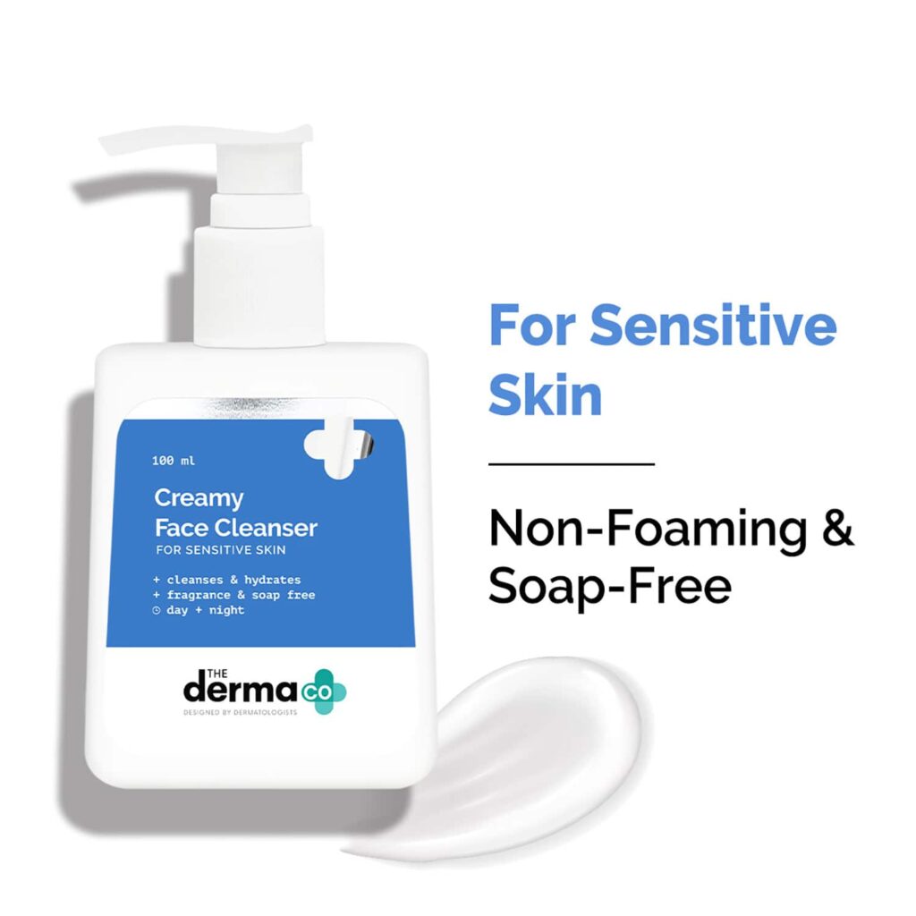 The Derma Co Creamy Face Cleanser (100ml) - The Derma Co