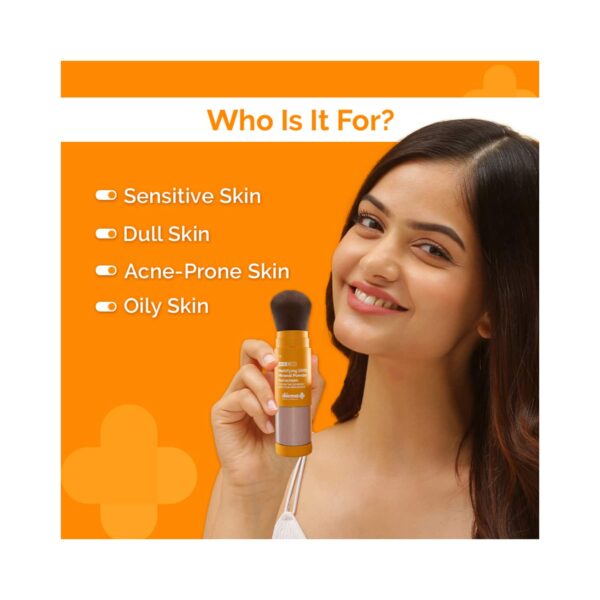 The Derma Co Mattifying 100% Mineral Powder Sunscreen With SPF 50 (4g) - The Derma Co