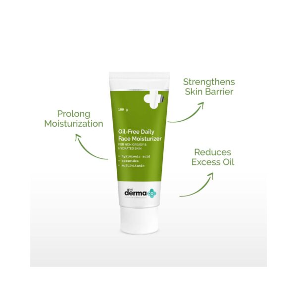 The Derma Co Oil-Free Daily Face Moisturizer Combo Pack of 2 (100g) - The Derma Co