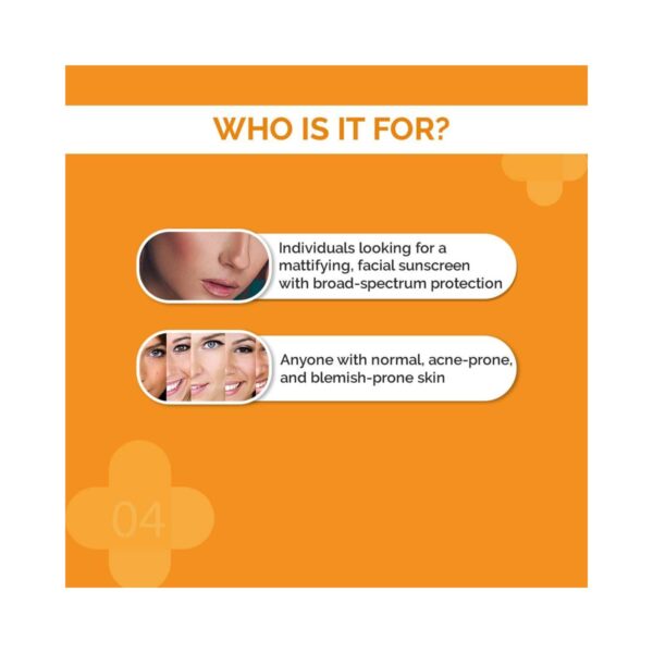 The Derma Co Ultra Matte Sunscreen Gel SPF 60 PA++ (50g) - The Derma Co