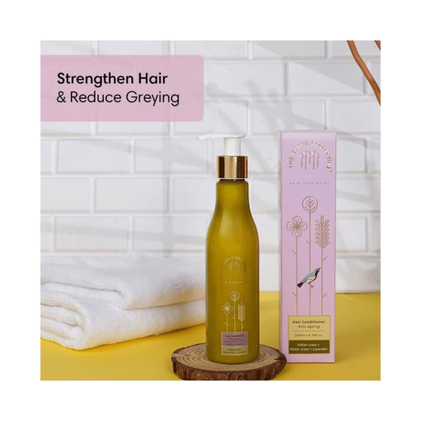 The Earth Collective Hair Conditioner For Anti-Ageing (200 ml) - The Earth Collective