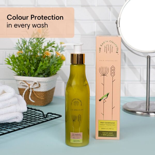 The Earth Collective Hair Conditioner For Color Treated Hair (200 ml) - The Earth Collective