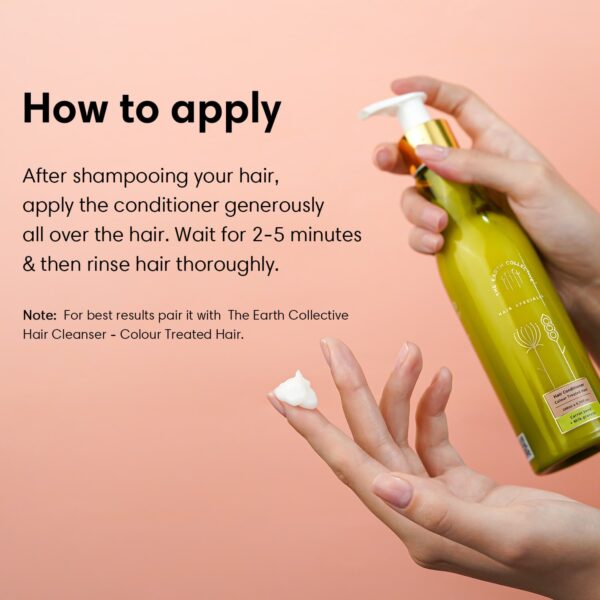 The Earth Collective Hair Conditioner For Color Treated Hair (200 ml) - The Earth Collective
