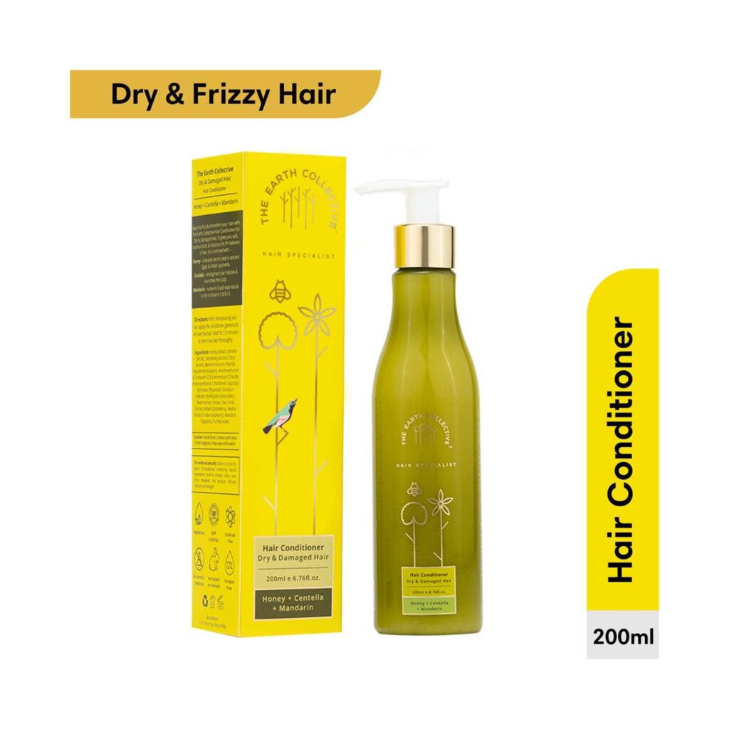 The Earth Collective Hair Conditioner For Dry & Damaged Hair (200 ml) - The Earth Collective