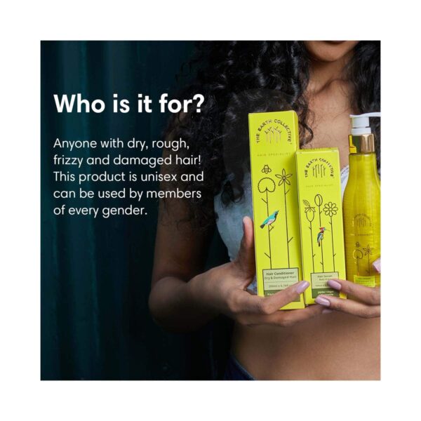 The Earth Collective Hair Conditioner For Dry & Damaged Hair (200 ml) - The Earth Collective