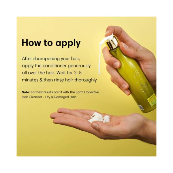 The Earth Collective Hair Conditioner For Dry & Damaged Hair (200 ml) - The Earth Collective