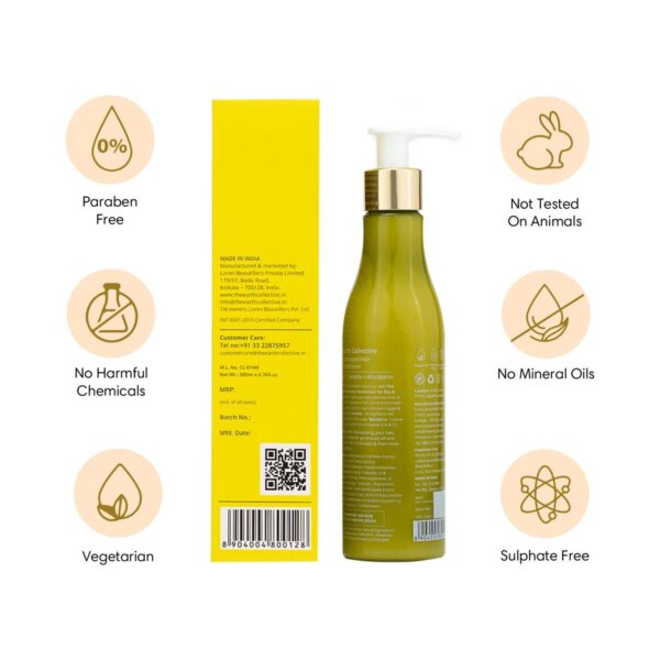 The Earth Collective Hair Conditioner For Dry & Damaged Hair (200 ml) - The Earth Collective
