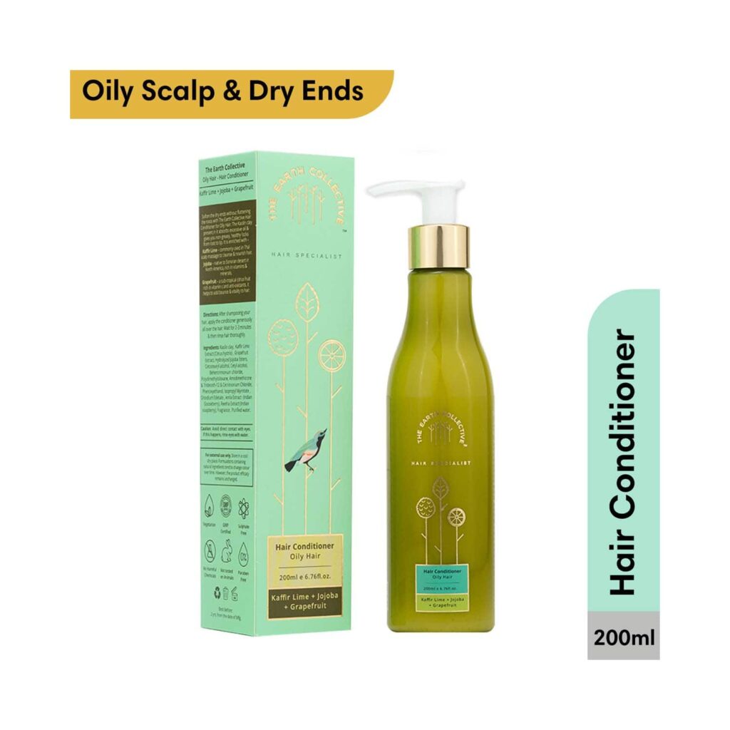 The Earth Collective Hair Conditioner For Oily Hair (200 ml) - The Earth Collective