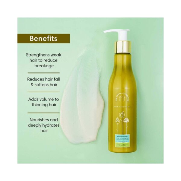 The Earth Collective Hair Conditioner For Weak & Thinning Hair (200 ml) - The Earth Collective
