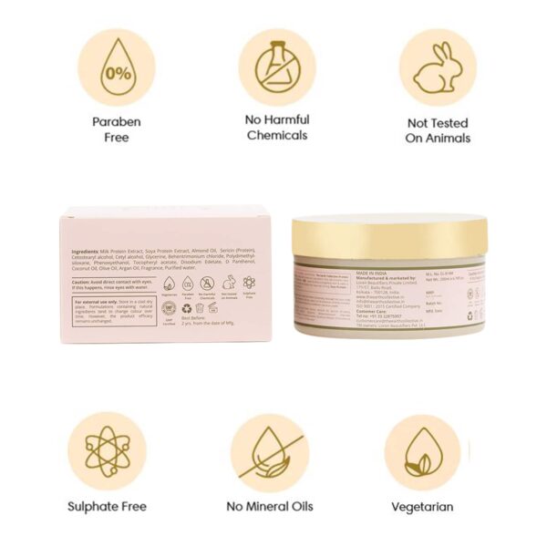 The Earth Collective Hair Mask For Protein Nourishment (200 ml) - The Earth Collective