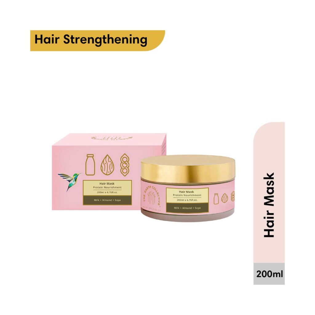 The Earth Collective Hair Mask For Protein Nourishment (200 ml) - The Earth Collective