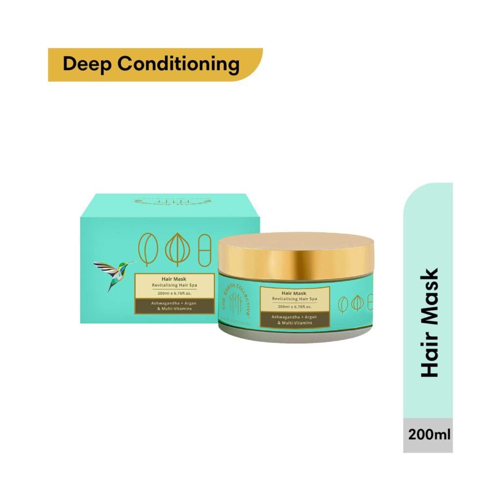 The Earth Collective Hair Mask For Revitalizing Hair Spa (200 ml) - The Earth Collective