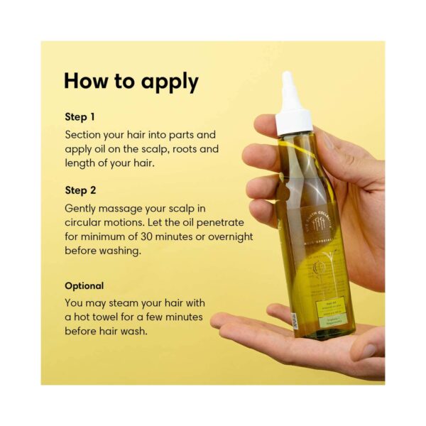 The Earth Collective Hair Oil - Almond Oil Plus (200 ml) - The Earth Collective