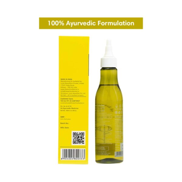 The Earth Collective Hair Oil - Almond Oil Plus (200 ml) - The Earth Collective