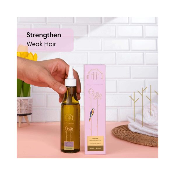 The Earth Collective Hair Oil - Shikakai Oil Plus (200 ml) - The Earth Collective